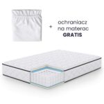 MATERAC Z POKROWCEM 140x200 H24