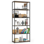 REGAŁ INDUSTRIALNY 800 CZARNY/DĄB CRAFT