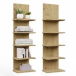 Regał Wiszący R5P 5 Półek Na Książki Do Biura Salonu Pokoju Dziecka DĄB ARTISAN
