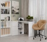 Biurko NICEA LEWE BIAŁY - obrazek 2