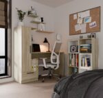 Zestaw Biurko + Regał COSMO DĄB SONOMA - obrazek 2