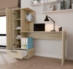 Zestaw Biurko + Regał COSMO DĄB SONOMA - obrazek 3