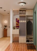 Garderoba Szafa + Wieszak HAGA II/1Sz1W DĄB SONOMA - obrazek 3