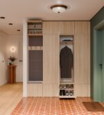 Garderoba HAGA IV/3Sz1W DĄB SONOMA 3x Szafa + Wieszak - obrazek 4