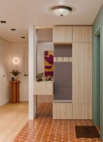 Garderoba Szafa + Wieszak HAGA II/1Sz1W DĄB SONOMA - obrazek 4