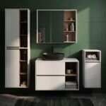 Umywalka nablatowa owalna ELIPSE ceramiczna 49 cm Czarny mat - obrazek 2