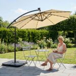 PARASOL OGRODOWY MILIN BEŻOWY - obrazek 2