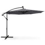 PARASOL OGRODOWY MILIN CIEMNOSZARY