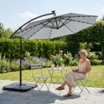 PARASOL OGRODOWY MILIN JASNOSZARY - obrazek 2