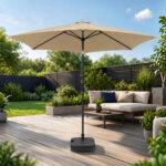 PARASOL OGRODOWY ORIENT BEŻOWY - obrazek 2