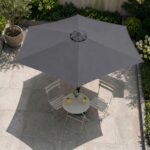 PARASOL OGRODOWY ORIENT CIEMNOSZARY - obrazek 3