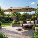 PARASOL OGRODOWY TILIA BEŻOWY - obrazek 2
