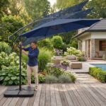 PARASOL OGRODOWY ASTER GRANATOWY - obrazek 2