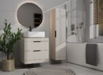Szafka Pod Umywalkę TERRA 60 2S Wisząca KASZMIR 2 Szuflady 60x58x45 Cm - obrazek 4